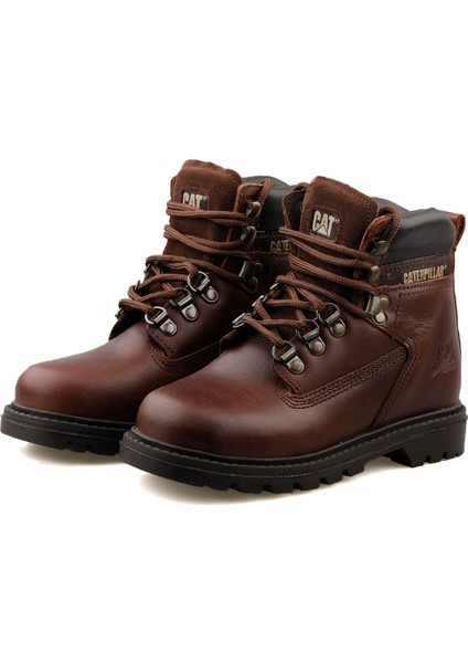 Tennessee Dark Brown Crazy Deri Çocuk Günlük Bot 015F101088 Kahverengi modelleri