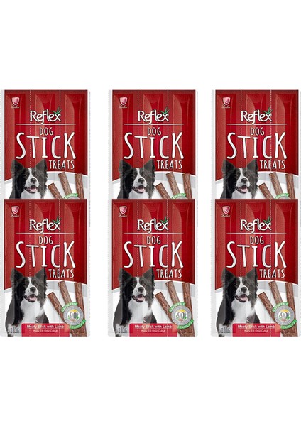 Kuzu Etli Köpek Ödül Çubuğu Sticks 6 Adet 3X11GR
