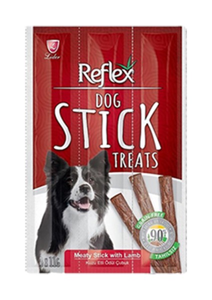 Kuzu Etli Köpek Ödül Çubuğu Sticks 6 Adet 3X11GR