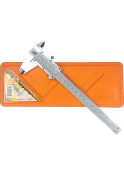 150 mm Mekanik Kumpas Hassas Çift Çene (150 mm X 0,02 mm)