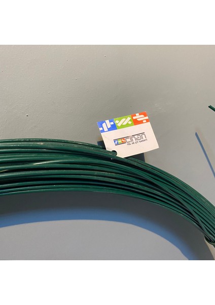 Pvc Kaplı 3 mm Gergi Bağlama Teli 5 kg