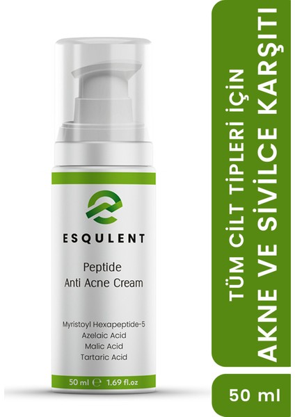 Peptitli Krem 50 ml - Peptide Anti Acne Cream