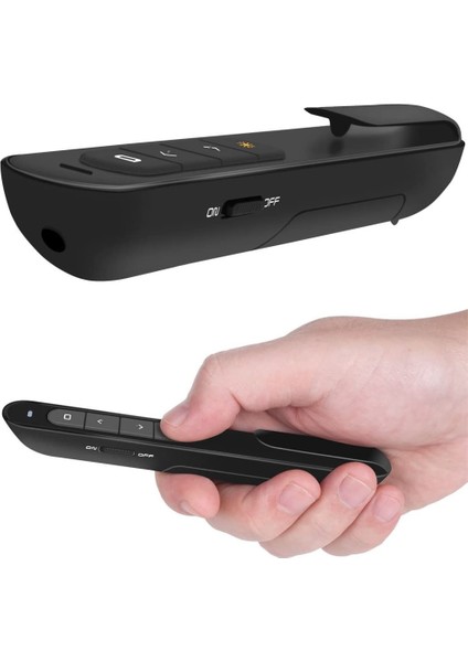 Wireless Presenter Kablosuz Lazer Kalem Sunum Kumandası Akademisyen Sunum Kumandası