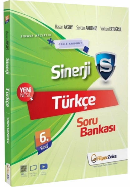 Hiper Zeka Yayınları 6. Sınıf Sinerji Türkçe Soru Bankası