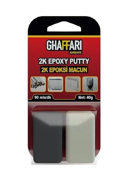 Ghaffari Epoksi Macun 40 gr Ghaffari Macun