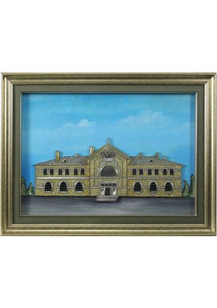 EL İŞÇİLİĞİ KAYSERİ TREN GARI FİLOGRAFİ TABLO - 5522