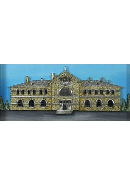 EL İŞÇİLİĞİ KAYSERİ TREN GARI FİLOGRAFİ TABLO - 5522