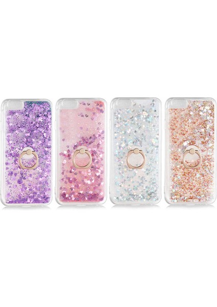 Apple iPhone 6 Kılıf Sulu Simli Yüzüklü Kapak fiyatları