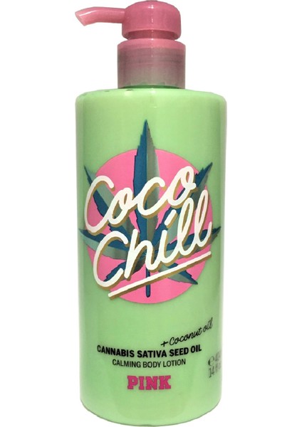 Victoria's Secret Pink Coco Chill + Sativa Seed Oil 414ML Kadın Vücut Losyonu