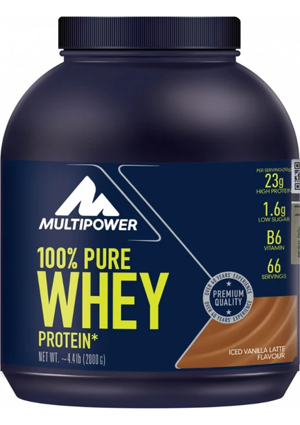 %100 Pure Whey Protein Tozu 2000 gr