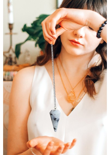 Ay Taşı Aytaşı Doğal Taş Pandül Sarkaç