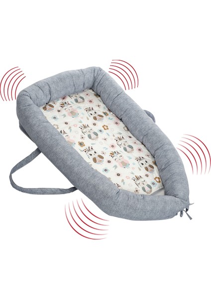 Relax Grey Bebek Reflüyatağı