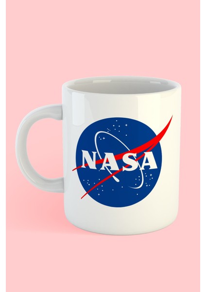 Nasa Logo Baskılı Kahve Kupası