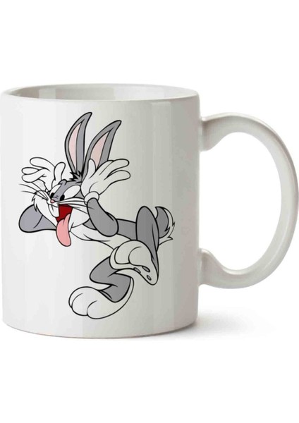 Bugs Bunny Porselen Kupa Bardak