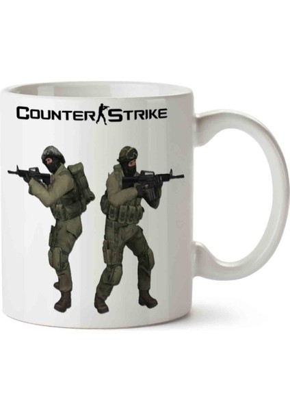 Counter Strike Porselen Kupa Bardak