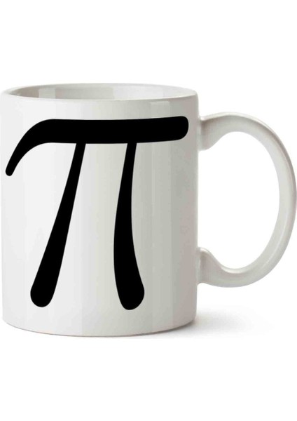 Pi Day Mathematics Science Number Pi Sayısı 2 Porselen Kupa Bardak