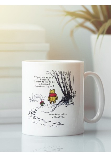 Beyaz Kupa Bardak Winnie The Pooh