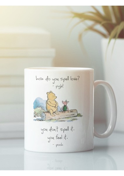 Beyaz Kupa Bardak Winnie The Pooh