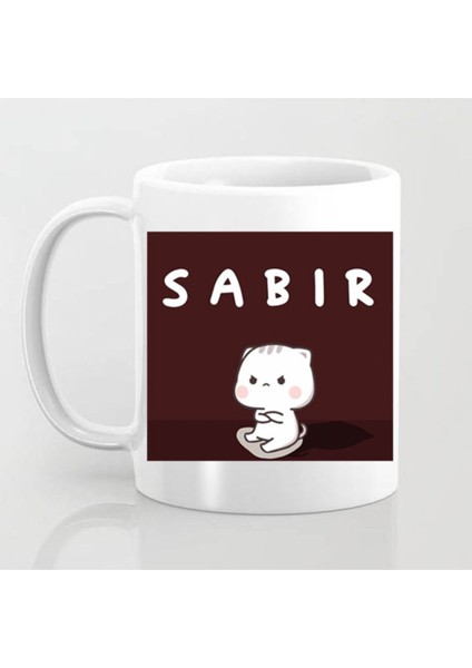 Mochi Cat Sabır Motto Kupa