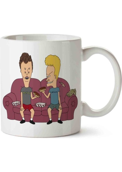 Beavis And Butt Head Porselen Kupa Bardak