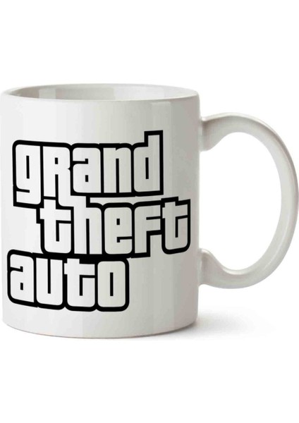 Grand Theft Auto San Andreas Gta 5 Porselen Kupa Bardak