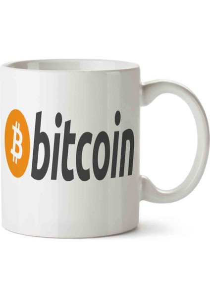 Bitcoin Porselen Kupa Bardak