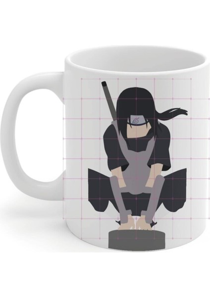 Naruto Uchiha Itachi Baskılı Kupa Bardak