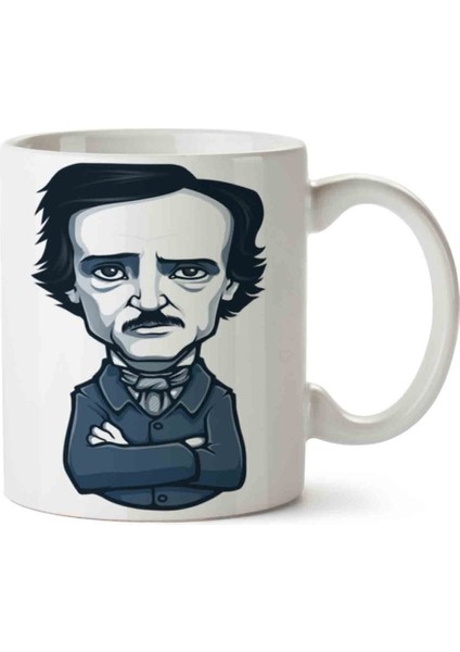 Edgar Allan Poe Porselen Kupa Bardak
