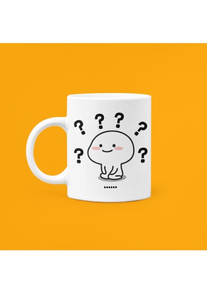Hayatımı Sorguluyorum Porselen Mood Kupa 330ML