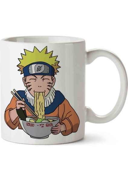 Naruto Uzumaki Ichiraku Ramen Noodles Porselen Kupa Bardak