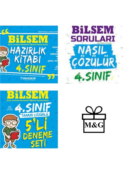 Zeki Çocuk Yayınları 4.sınıf Bilsem Hazırlık Kitabı Sorular Nasıl Çözülür ve Deneme