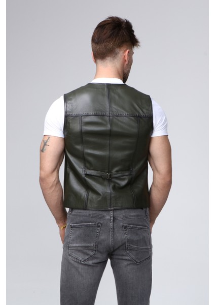 Erkek Hakiki Deri Yelek fırsatları