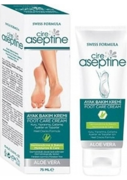 Cire Aseptine 75 ml Topuk Kremi