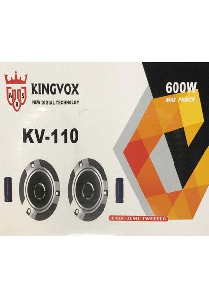 KV110 600WAT 80RMS Tweeter