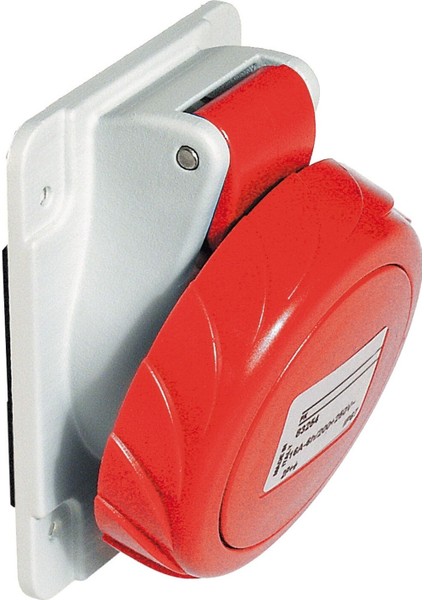 Schneider 5 x 63A Eğik Makine Prizi 480 Volt Trifaze Ip 67 81283