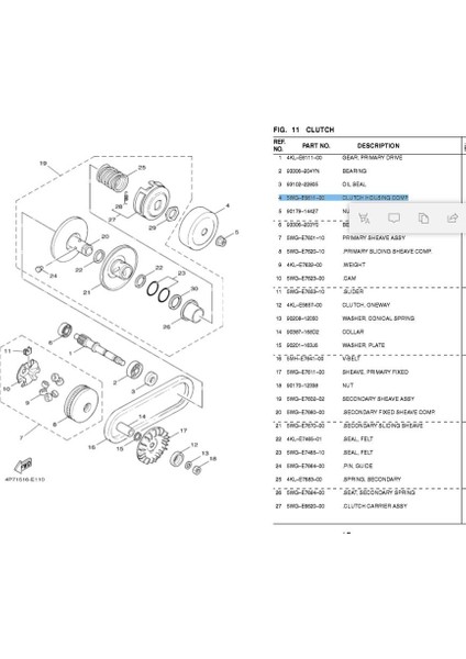 Xc 125 Kavrama Çanak