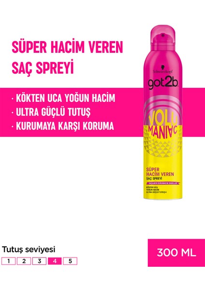 Volumaniac Sprey 300 ml