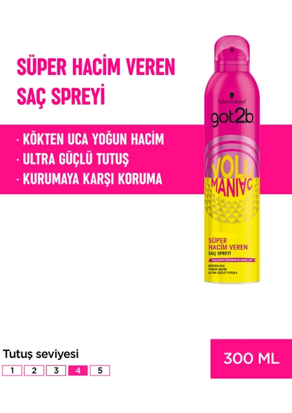 GOT2B Volumaniac Sprey 300 ml