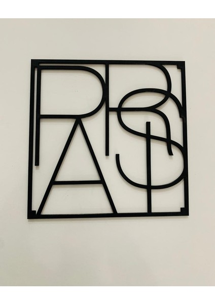 Paris Duvar Süsü