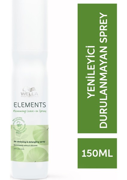 Elements Renewing Leave-In Spray 150ML.