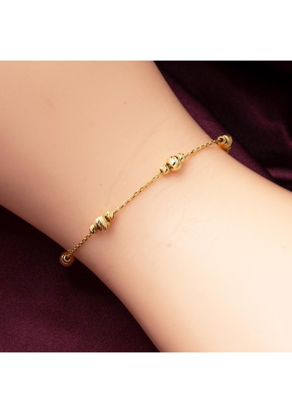 Spor 14 Ayar Altın Zincir Bileklik fiyatları