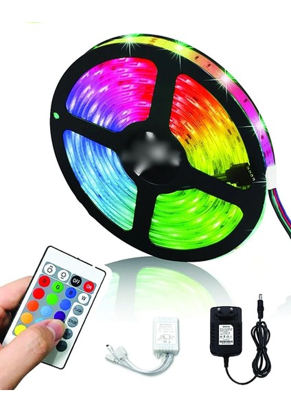 Zmc Elektrik Rgb Şerit Led 5 Mt