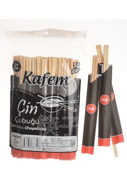 Çin Çubuğu 24 cm 50'li Paket 5 Adet fiyatları