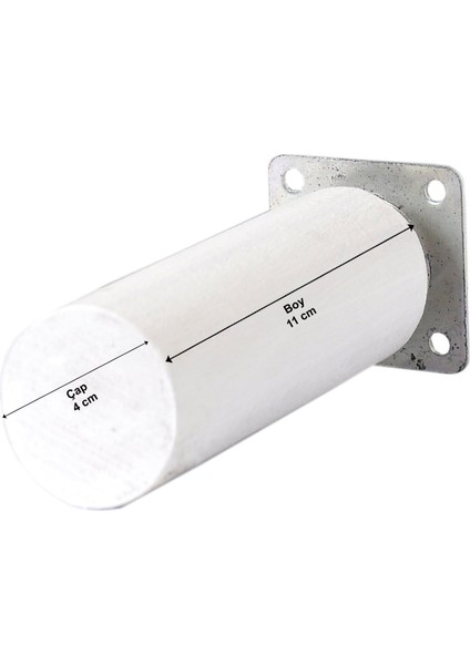 Ahşap Ağaç Mobilya Ünite Baza Koltuk Kanepe Ayağı Boy 11 cm Çap 4 cm Yuvarlak