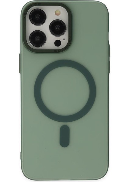 Apple iPhone 14 Pro Max Kılıf Mat Kadifemsi Special Edition Pc Magsafe Kapak