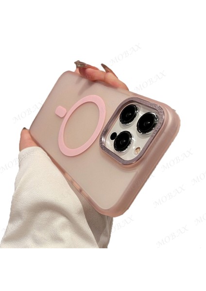 Apple iPhone 13 Pro Kılıf Mat Kadifemsi Special Edition Pc Magsafe Kapak