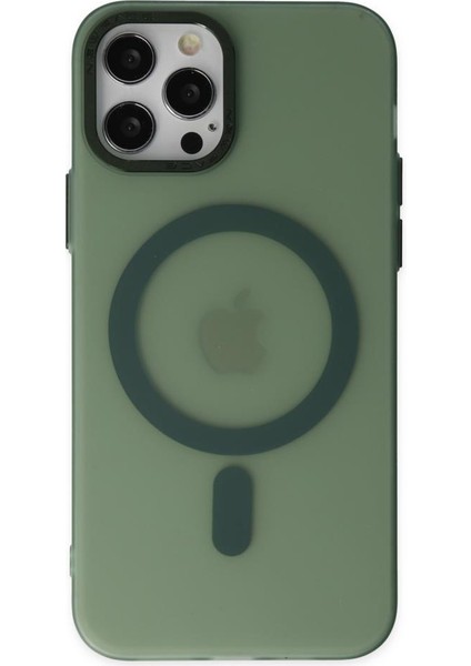 Apple iPhone 12 Pro Kılıf Mat Kadifemsi Special Edition Pc Magsafe Kapak