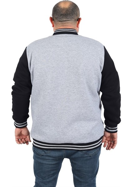 Büyük Beden College Mont Brookside W Sport 22753 Gri Melanj