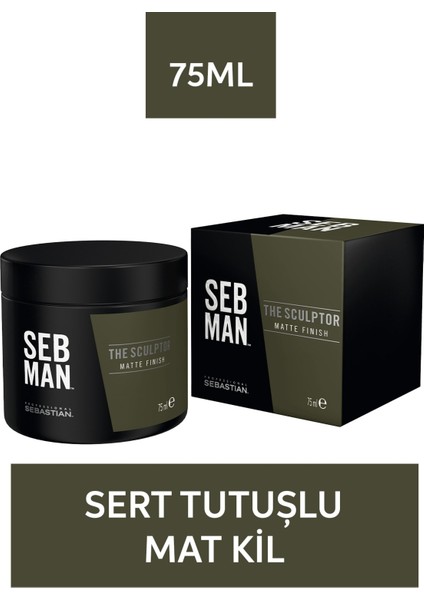 Seb Man The Sculptor Long-Lasting Hold Matte Clay 75ML