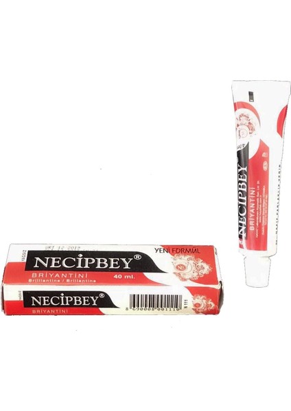 Briyantin Yağsız - Kırmızı 40 Ml. 5'li Paket
